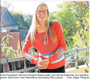 Artikel über Magersucht in der NZ